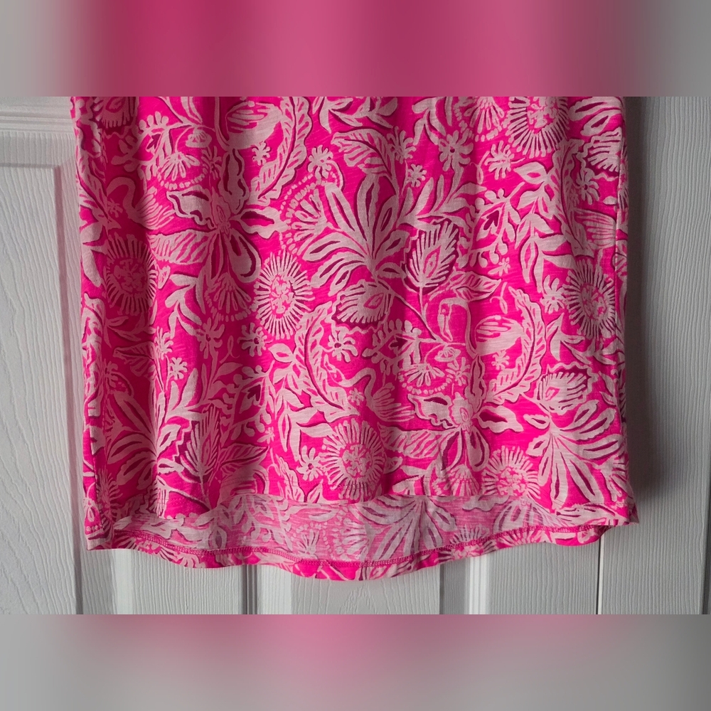 NWOT Lilly Pulitzer Etta Scoop-Neck Top - Picture 6 of 11